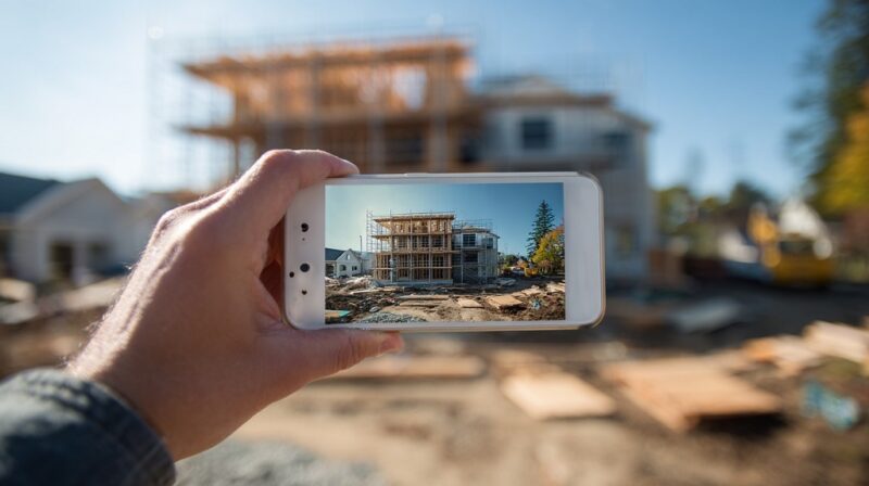 Dokumentovanje toka gradnje za upotrebnu dozvolu za kuću fotografisanjem objekta